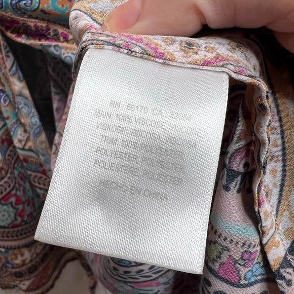 Kachel - Anthropologie - Dessa Tunic Colorful Patterned Dress - XS - Picture 14 of 16